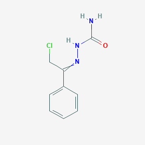 Hydrazinecarboxamide,2-(2-chloro-1-phenylethylidene)-