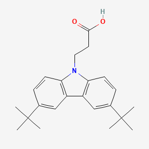 3-(3,6-Di-tert-butyl-9h-carbazol-9-yl)propanoic acid