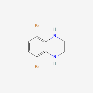 5,8-Dibromo-1,2,3,4-tetrahydroquinoxaline