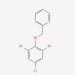 2-(Benzyloxy)-1,3-dibromo-5-chlorobenzene