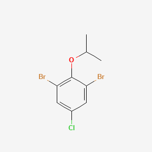 1,3-Dibromo-5-chloro-2-isopropoxybenzene