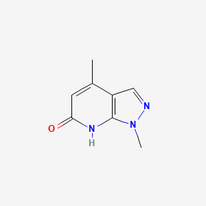 1,4-Dimethyl-1H-pyrazolo[3,4-B]pyridin-6-OL