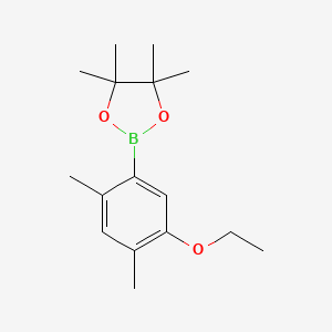 2-(5-Ethoxy-2,4-dimethylphenyl)-4,4,5,5-tetramethyl-1,3,2-dioxaborolane