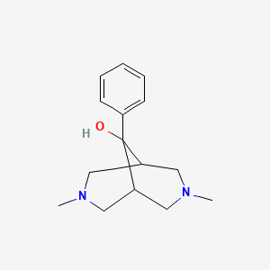 3,7-Dimethyl-9-phenyl-3,7-diazabicyclo[3.3.1]nonan-9-ol