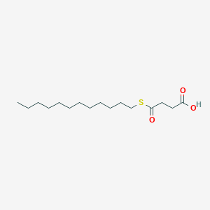 4-(Dodecylsulfanyl)-4-oxobutanoic acid