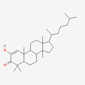 2-Hydroxylanost-1-en-3-one