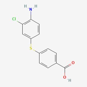 4-(4-Amino-3-chlorophenylthio)benzoic acid