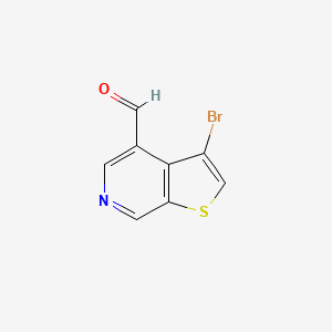 3-Bromothieno[2,3-C]pyridine-4-carbaldehyde