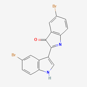 5-bromo-2-(5-bromo-1H-indol-3-yl)indol-3-one