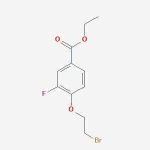 Ethyl 4-(2-bromoethoxy)-3-fluorobenzoate