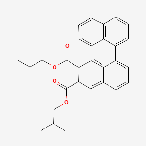 molecular formula C30H28O4 B1401567 二异丁基二萘二甲酸酯 CAS No. 79869-59-3