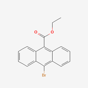 molecular formula C17H13BrO2 B1401568 10-溴蒽-9-羧酸乙酯 CAS No. 1089318-91-1