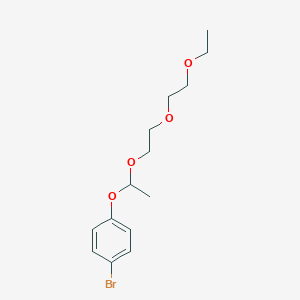 1-Bromo-4-[1-[2-(2-ethoxyethoxy)ethoxy]ethoxy]benzene