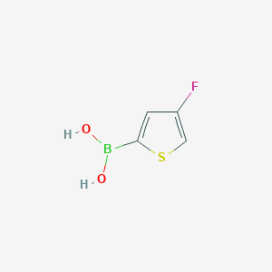 molecular formula C4H4BFO2S B1401588 (4-Fluorothiophen-2-yl)boronic acid CAS No. 1360465-66-2