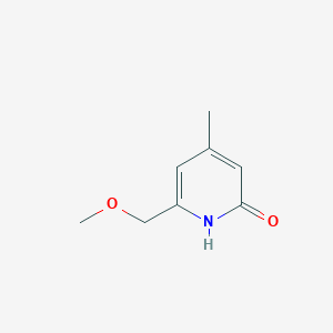 6-(Methoxymethyl)-4-methylpyridin-2(1h)-one