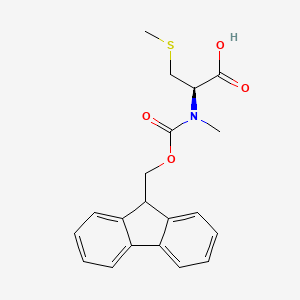 N-(((9H-Fluoren-9-yl)methoxy)carbonyl)-N,S-dimethyl-L-cysteine