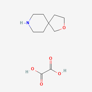 molecular formula C10H17NO5 B1401615 2-Oxa-8-azaspiro[4.5]decane oxalate CAS No. 1588441-03-5