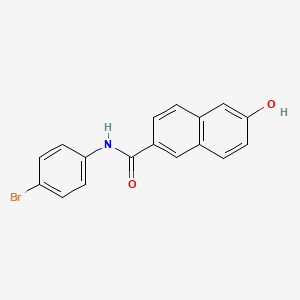 N-(4-Bromophenyl)-6-hydroxy-2-naphthamide