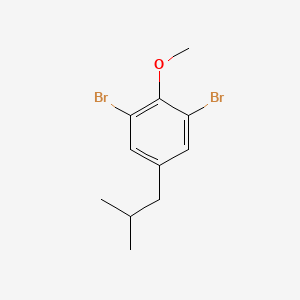 1,3-Dibromo-5-isobutyl-2-methoxybenzene