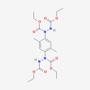 Tetraethyl 1,1'-(2,5-dimethylbenzene-1,4-diyl)dihydrazine-1,2-dicarboxylate