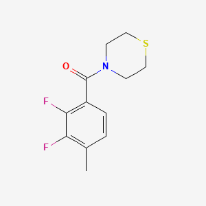 (2,3-Difluoro-4-methylphenyl)(thiomorpholino)methanone