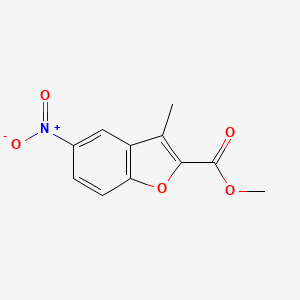 Methyl 3-methyl-5-nitrobenzofuran-2-carboxylate