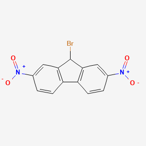 9-Bromo-2,7-dinitro-9h-fluorene