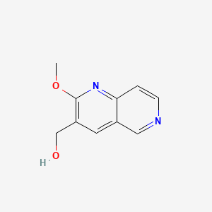 (2-Methoxy-1,6-naphthyridin-3-yl)methanol