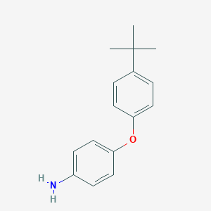 molecular formula C16H19NO B140168 4-(4-叔丁基苯氧基)苯胺 CAS No. 145157-87-5