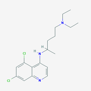 n4-(5,7-Dichloroquinolin-4-yl)-n1,n1-diethylpentane-1,4-diamine