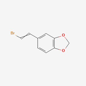 5-[(1E)-2-bromoethenyl]-2H-1,3-benzodioxole