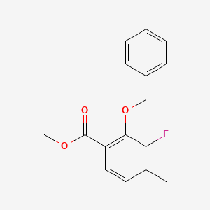 Methyl 2-(benzyloxy)-3-fluoro-4-methylbenzoate