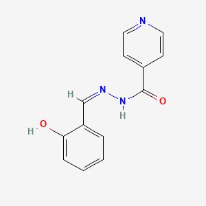 Isonicotinic acid (2-hydroxy-benzylidene)hydrazide