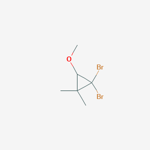 1,1-Dibromo-3-methoxy-2,2-dimethylcyclopropane