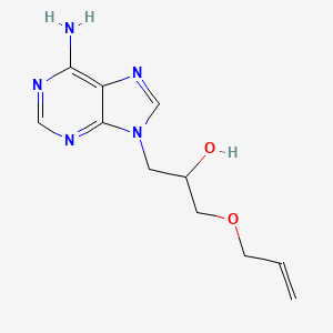 1-(6-Aminopurin-9-yl)-3-prop-2-enoxypropan-2-ol