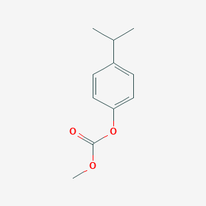 molecular formula C11H14O3 B14017088 4-Isopropylphenyl methyl carbonate 