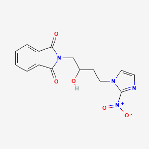 2-[2-Hydroxy-4-(2-nitroimidazol-1-yl)butyl]isoindole-1,3-dione