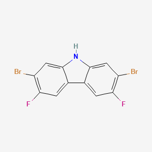 2,7-Dibromo-3,6-difluoro-9H-carbazole