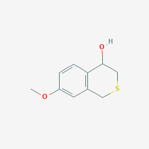 7-Methoxy-3,4-dihydro-1H-2-benzothiopyran-4-ol