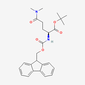 Tert-butyl N2-(((9H-fluoren-9-YL)methoxy)carbonyl)-N5,N5-dimethyl-L-glutaminate