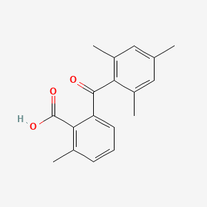 2-Methyl-6-(2,4,6-trimethylbenzoyl)benzoic acid