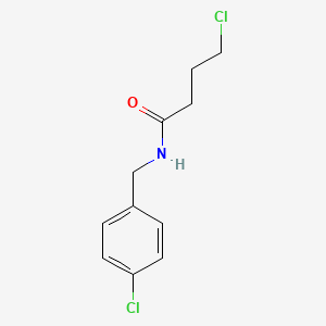 N1-(4-chlorobenzyl)-4-chlorobutanamide