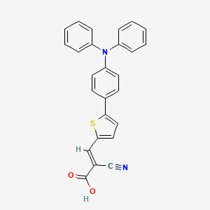 2-Cyano-3-(5-(4-(diphenylamino)phenyl)thiophen-2-yl)acrylic acid