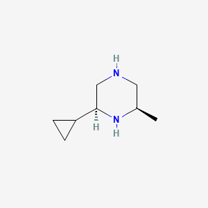 (2S,6R)-2-cyclopropyl-6-methyl-piperazine