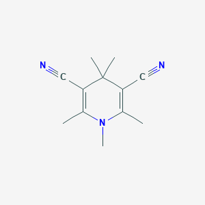 1,2,4,4,6-Pentamethyl-1,4-dihydropyridine-3,5-dicarbonitrile