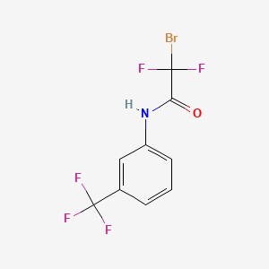 2-Bromo-2,2-difluoro-N-(3-(trifluoromethyl)phenyl)acetamide