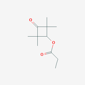 2,2,4,4-Tetramethyl-3-oxocyclobutyl propanoate