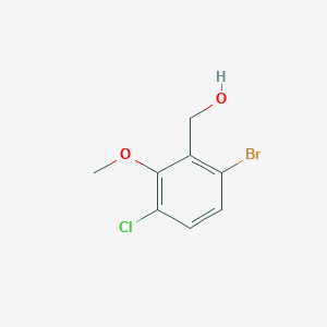 (6-Bromo-3-chloro-2-methoxyphenyl)methanol