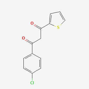 1-(4-Chlorophenyl)-3-(thiophen-2-yl)propane-1,3-dione