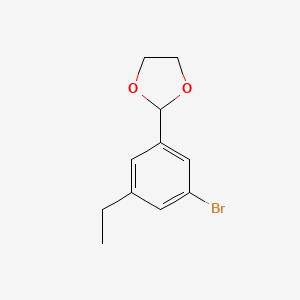 2-(3-Bromo-5-ethylphenyl)-1,3-dioxolane